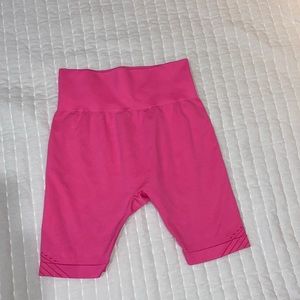 Hot Pink Biker Shorts (worn once)